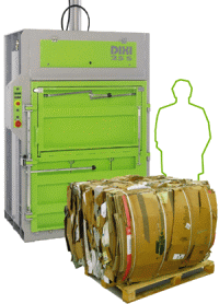 Waste baler