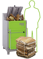 Waste baler